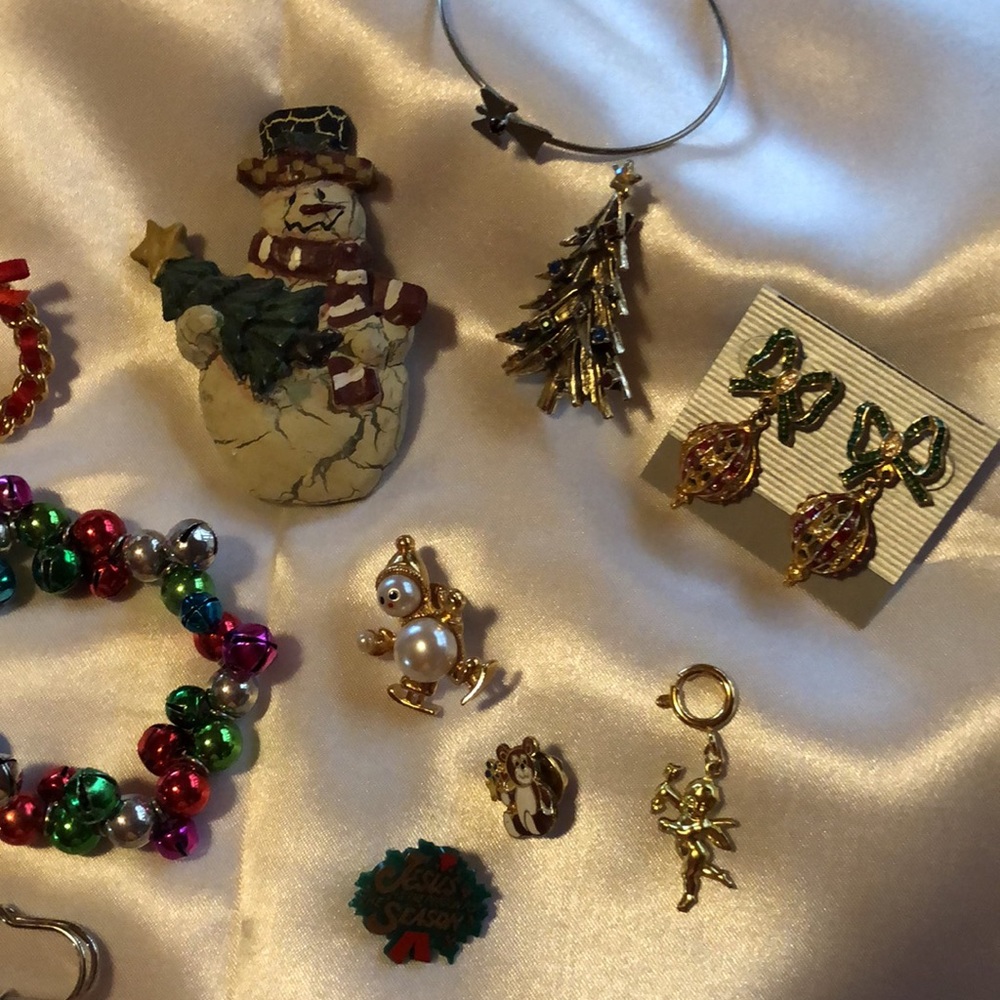 Variety of Christmas trinkets